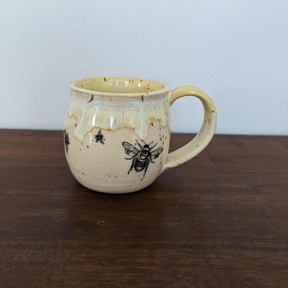Handmade Honeybee Mug